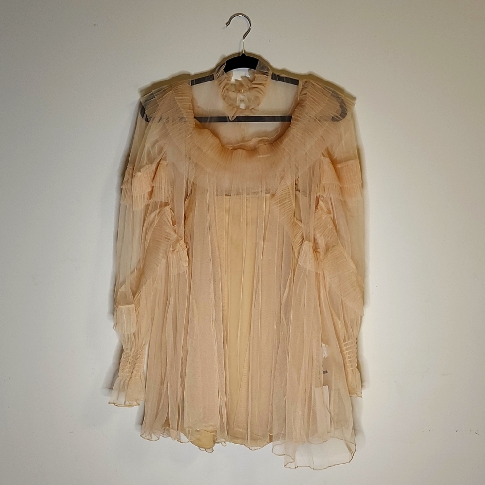 👗 Dress - Lace turtleneck dress
